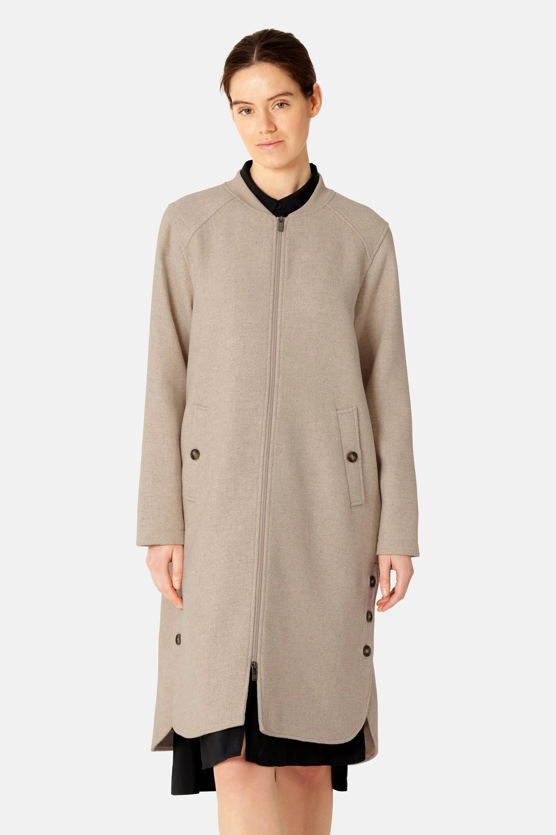 Ilse Jacobsen Long Zipped Coat
