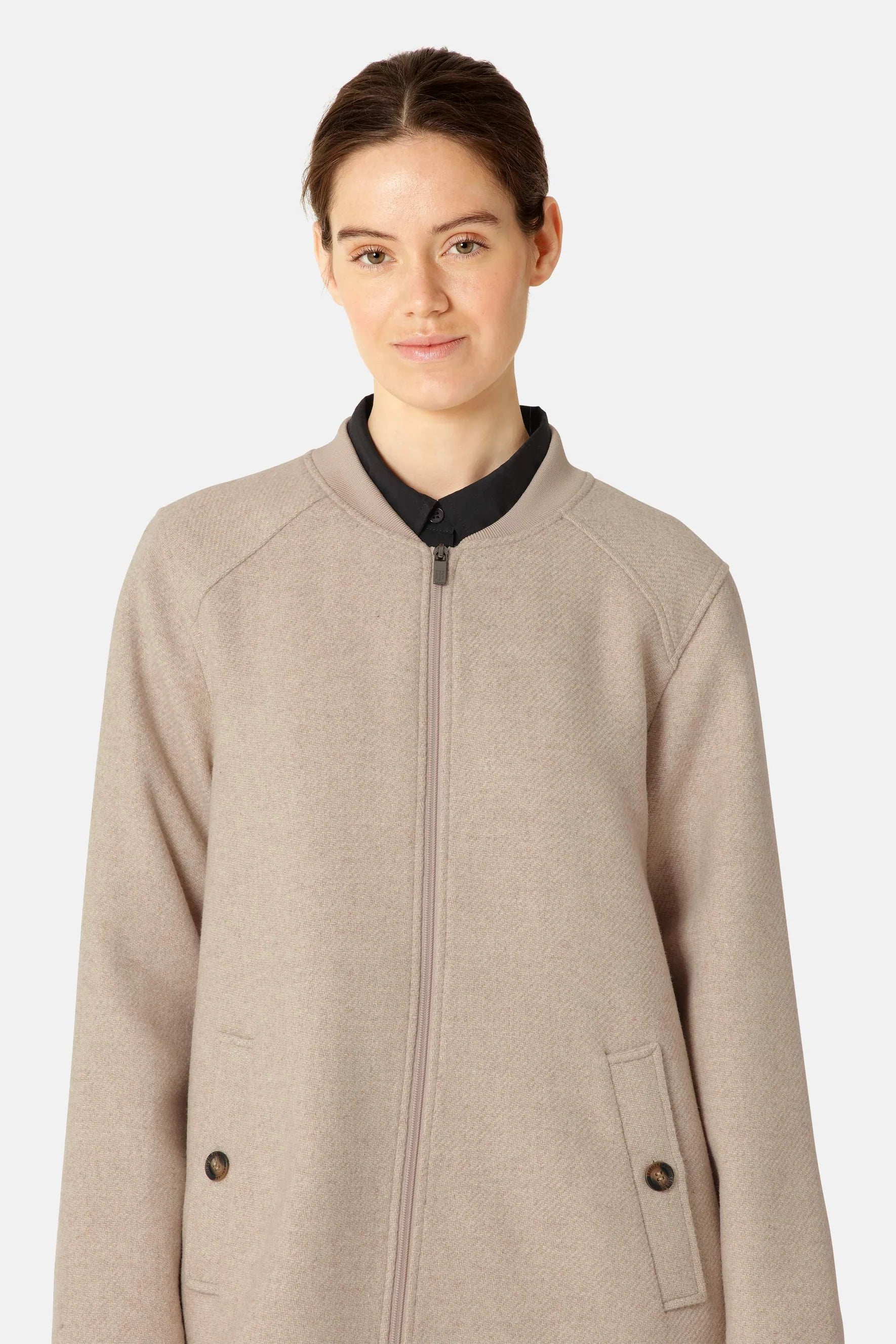Ilse Jacobsen Long Zipped Coat