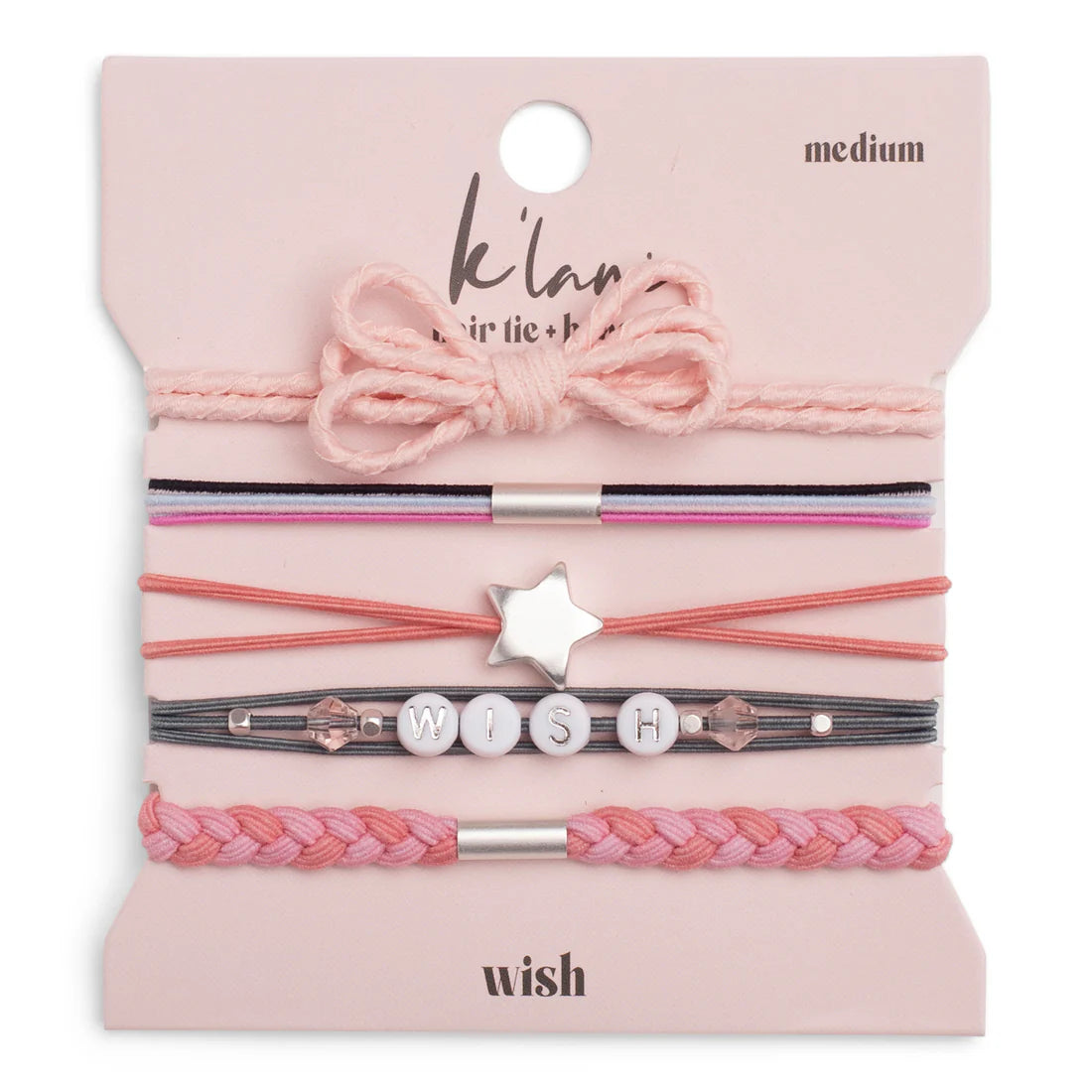 WISH Hair Tie Bracelets