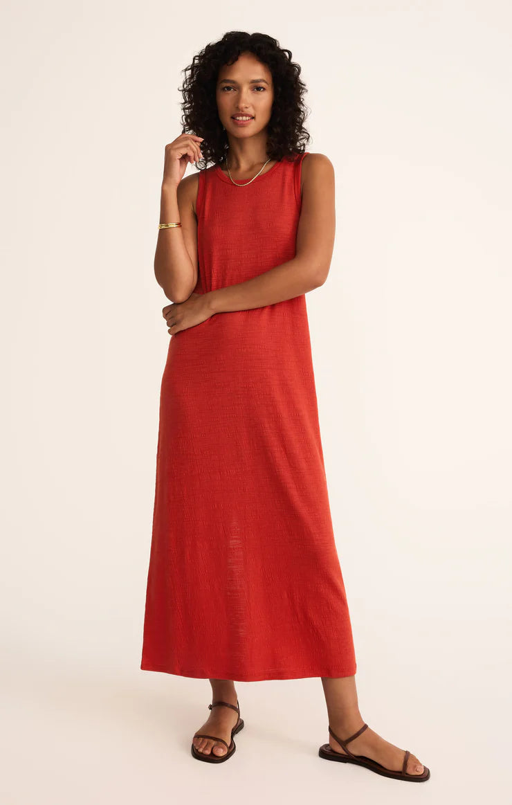 Mystic Textured Midi Dress