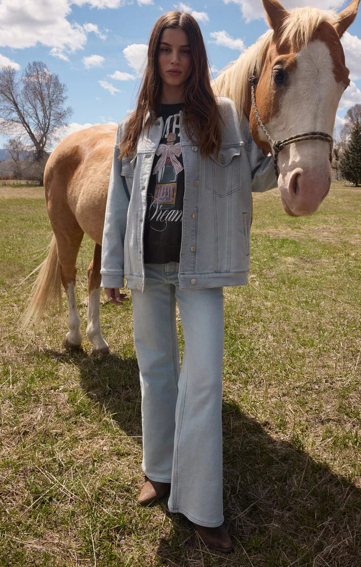 Miles Perfect Knit Denim Jacket