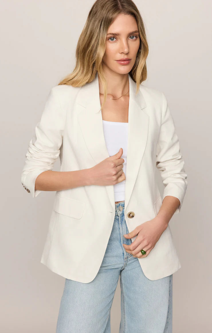 Evan Linen Blazer
