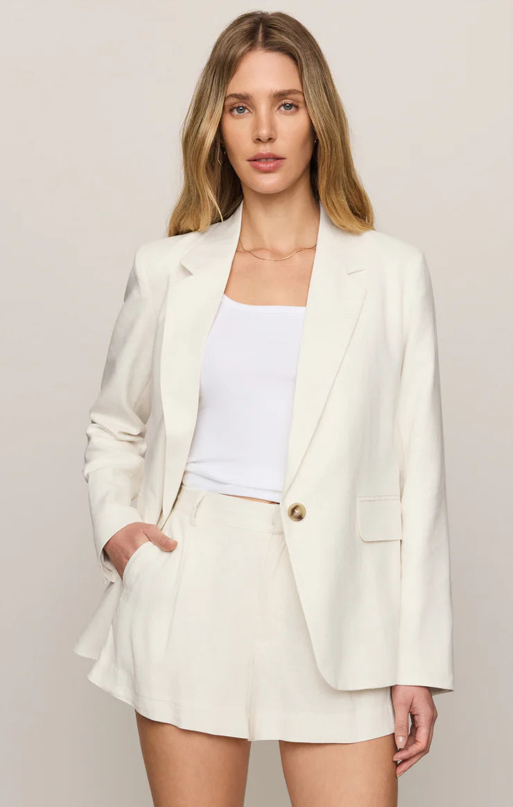 Evan Linen Blazer