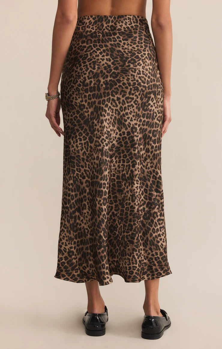 Izabel Leopard Skirt
