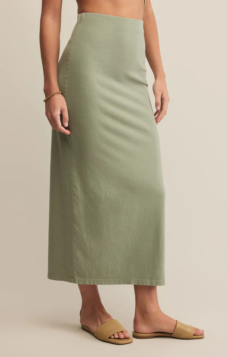 Gail Jersey Midi Skirt