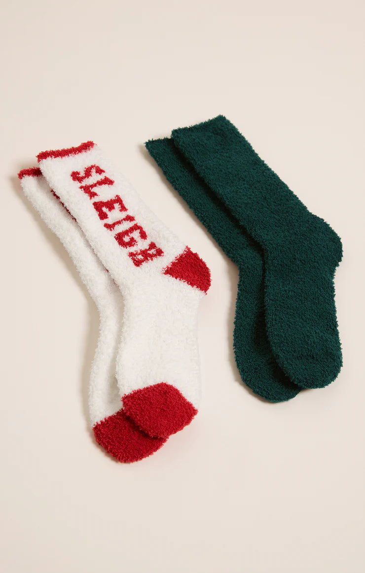 Sleigh Socks 2 pack