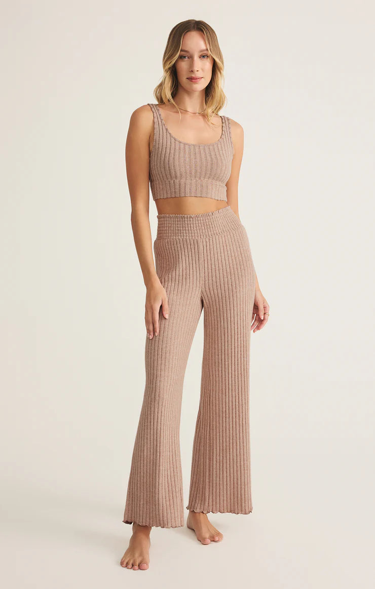 Dawn Smocked Rib Pant