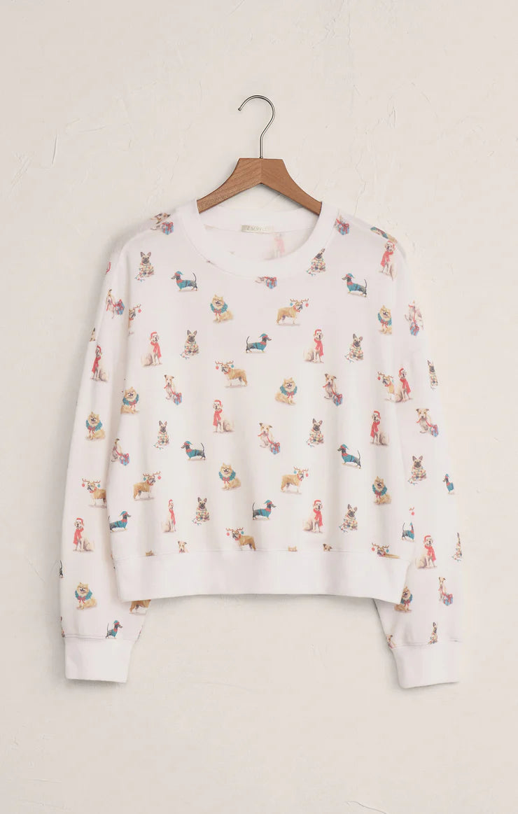 Cozy Up Pup Long sleeve Top