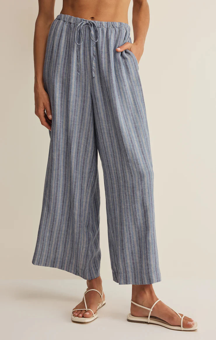 The Perfect Striped Linen Pant