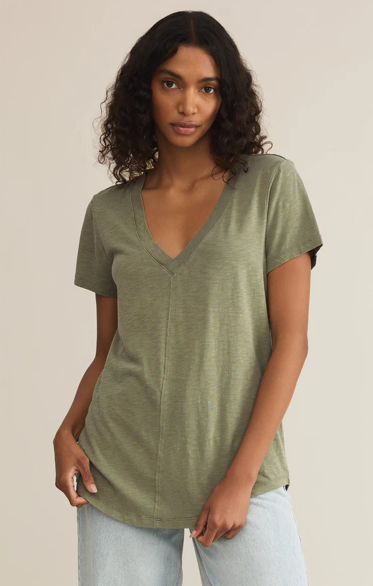 Asher V Neck Tee