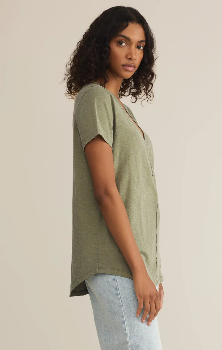 Asher V Neck Tee