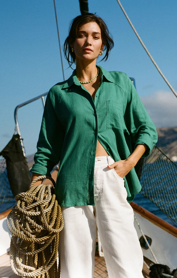 The Perfect Linen Top