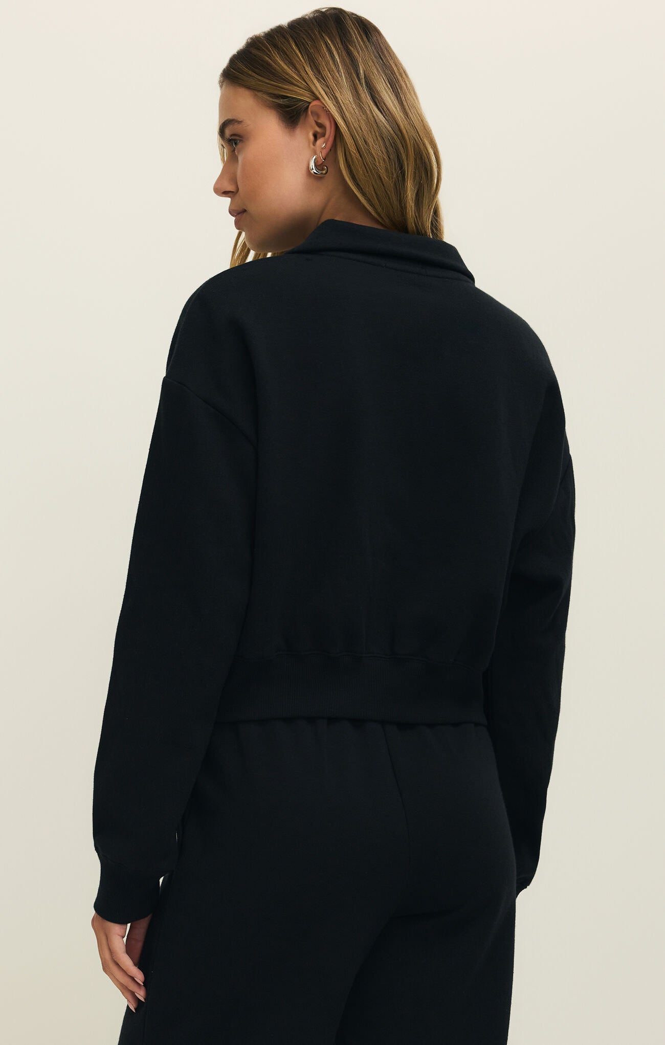 Downtown Half Zip Sweatshirt