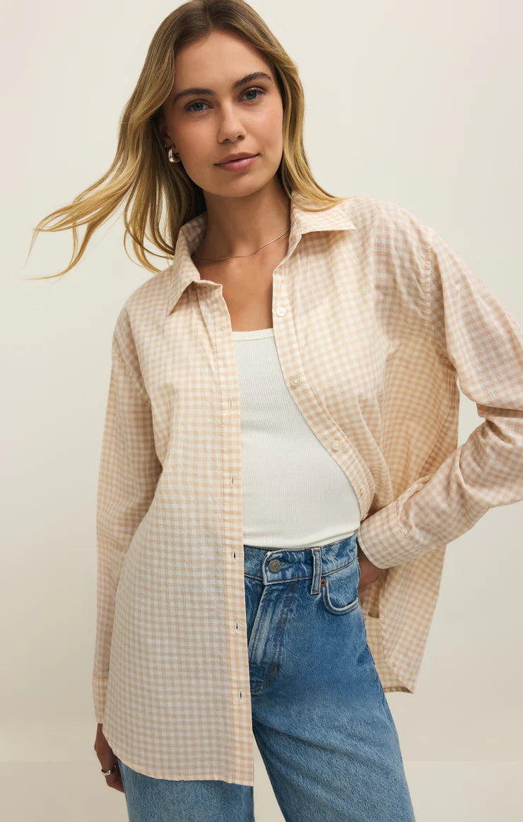 Seaport Button Up Top