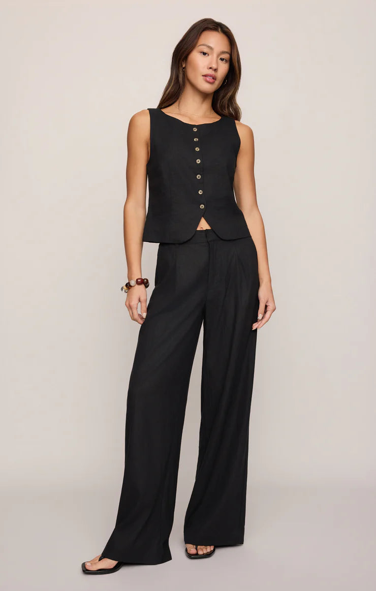 Roman Linen Vest