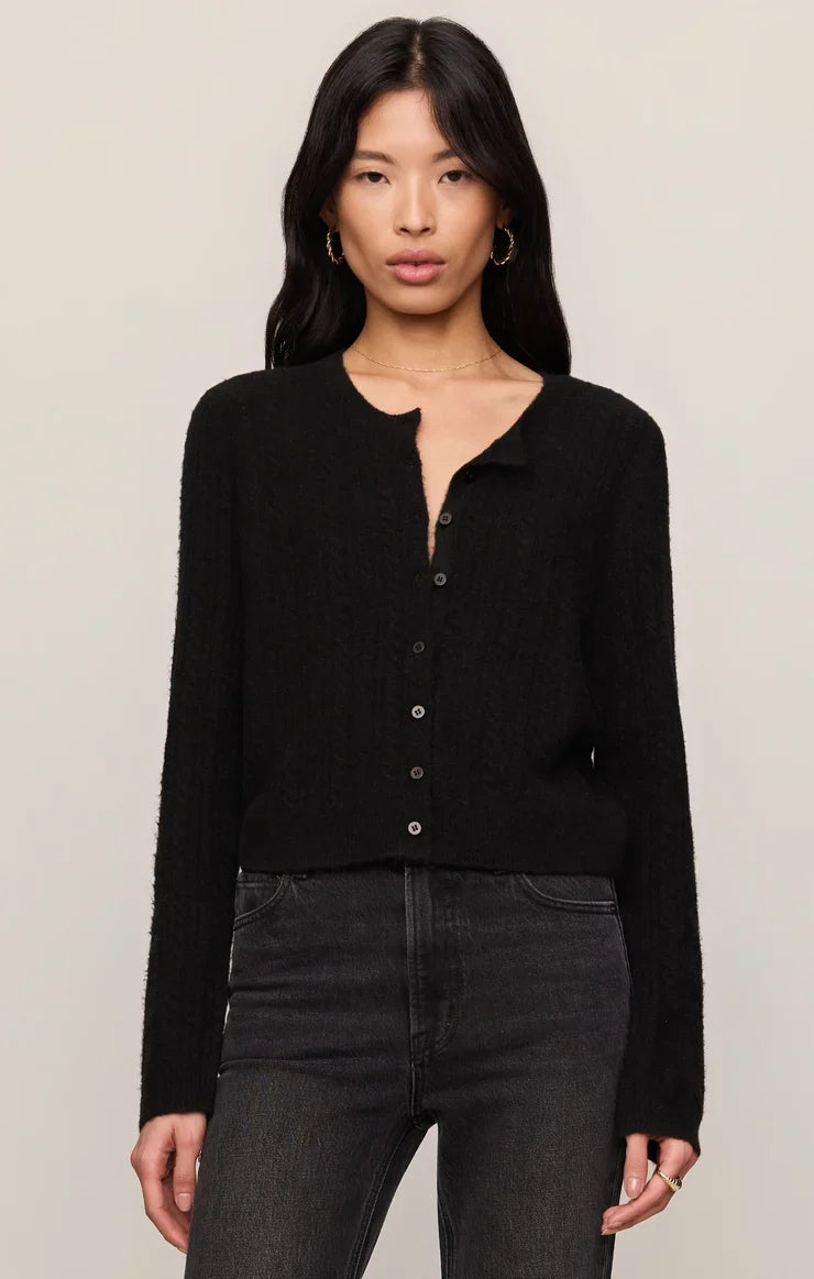 Medina Pointelle Cardigan