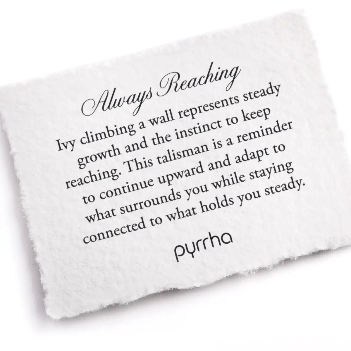 Always Reaching