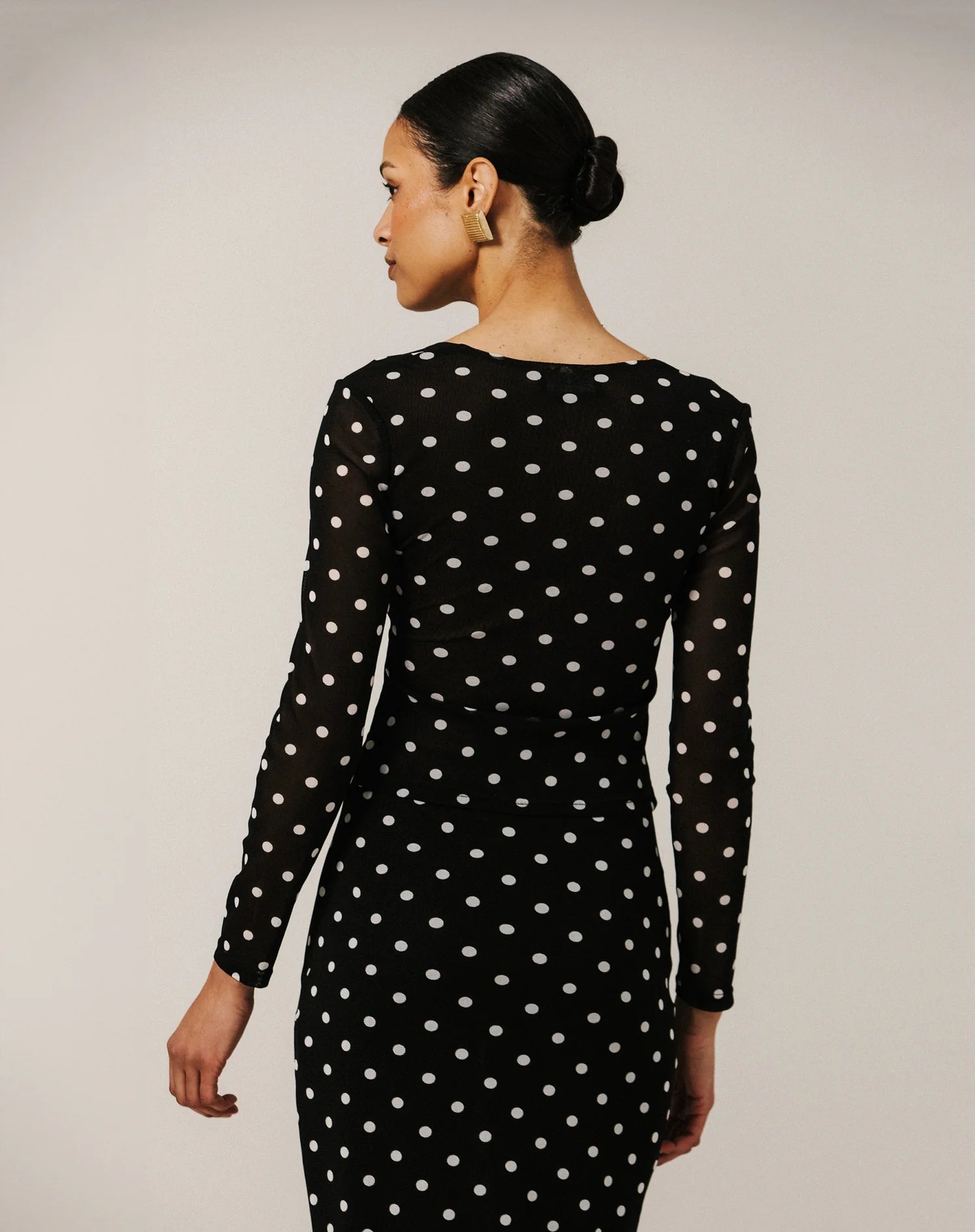 Polkadot Ballerina Top