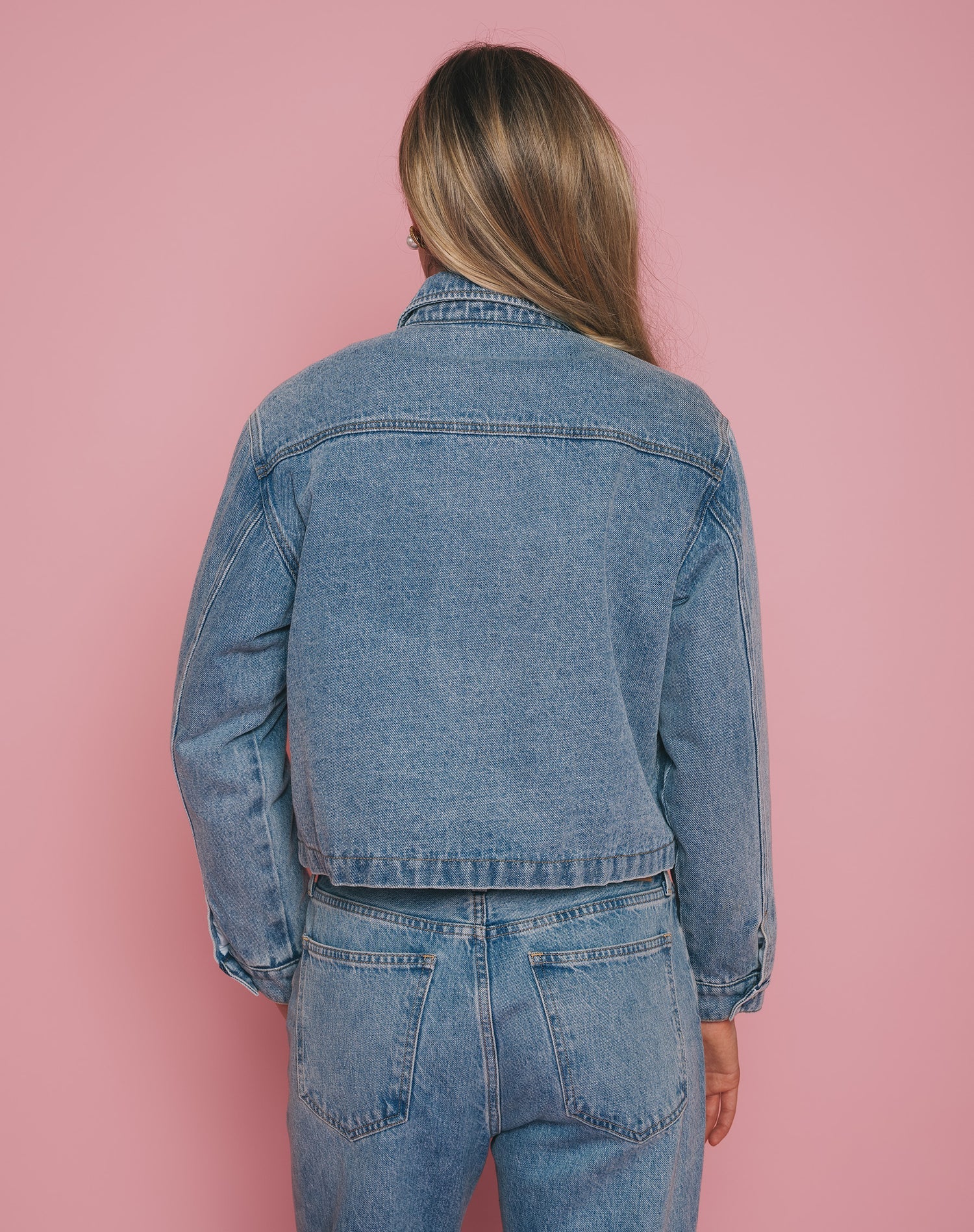 Magali Denim Jacket w Chrome Hearts