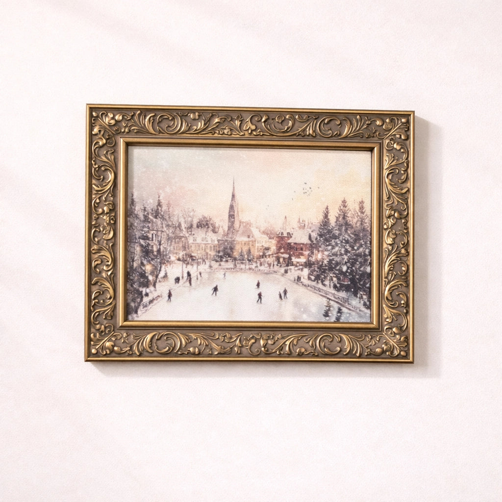 Traditional European Skating Heirloom Print