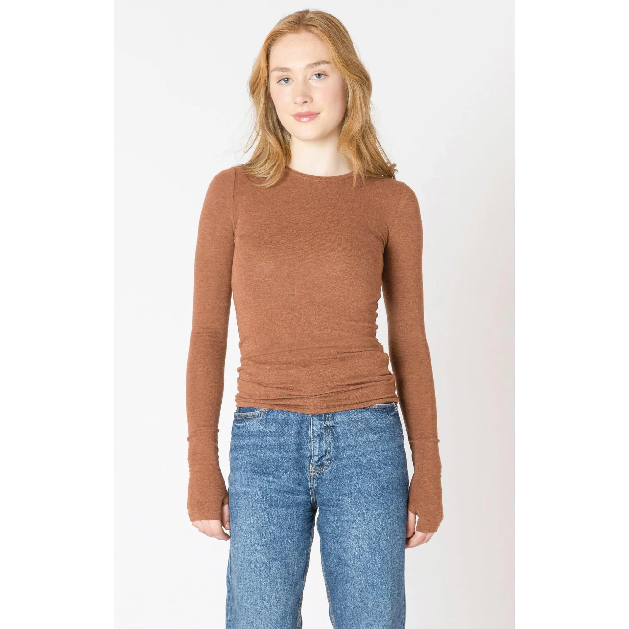 Brushed Crewneck Tee
