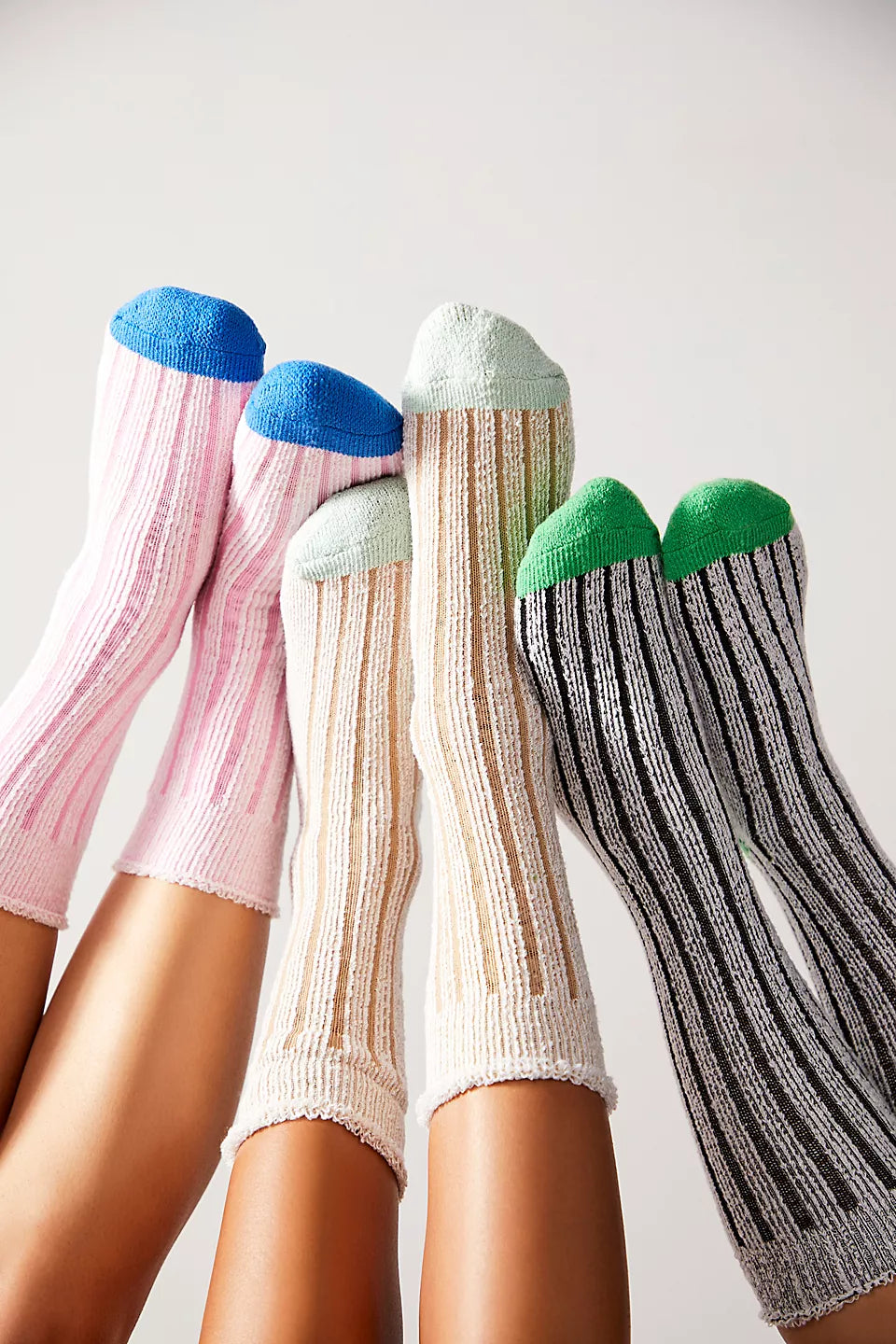 Free People Plush Inside Out Crew Socks