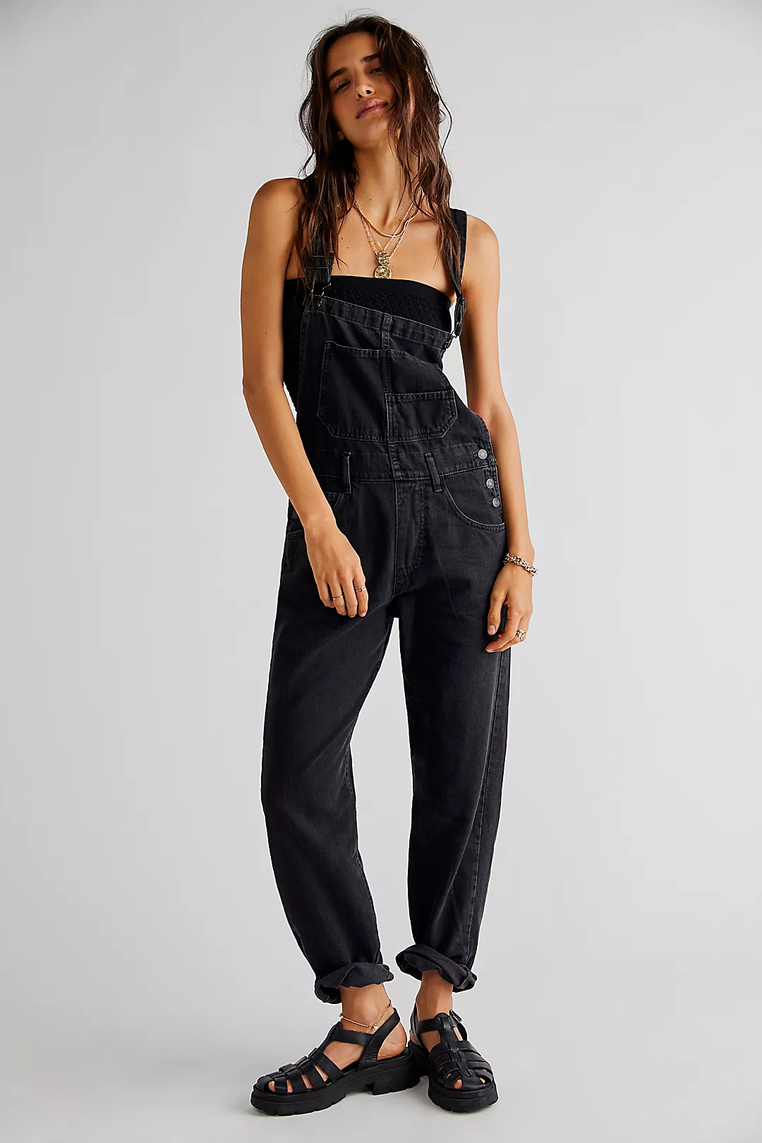 Free People Ziggy Denim Overalls