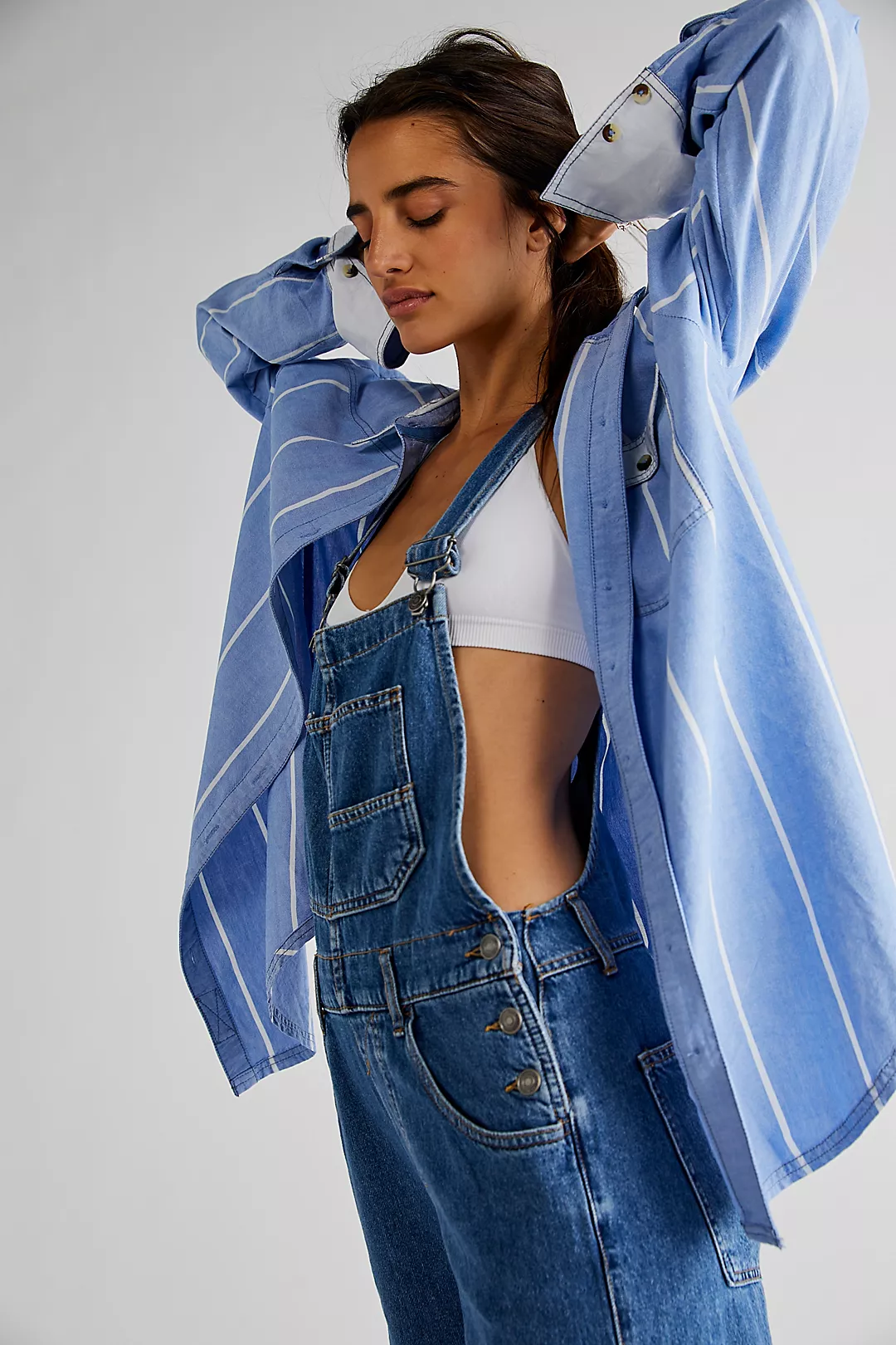 Free People Ziggy Denim Overalls