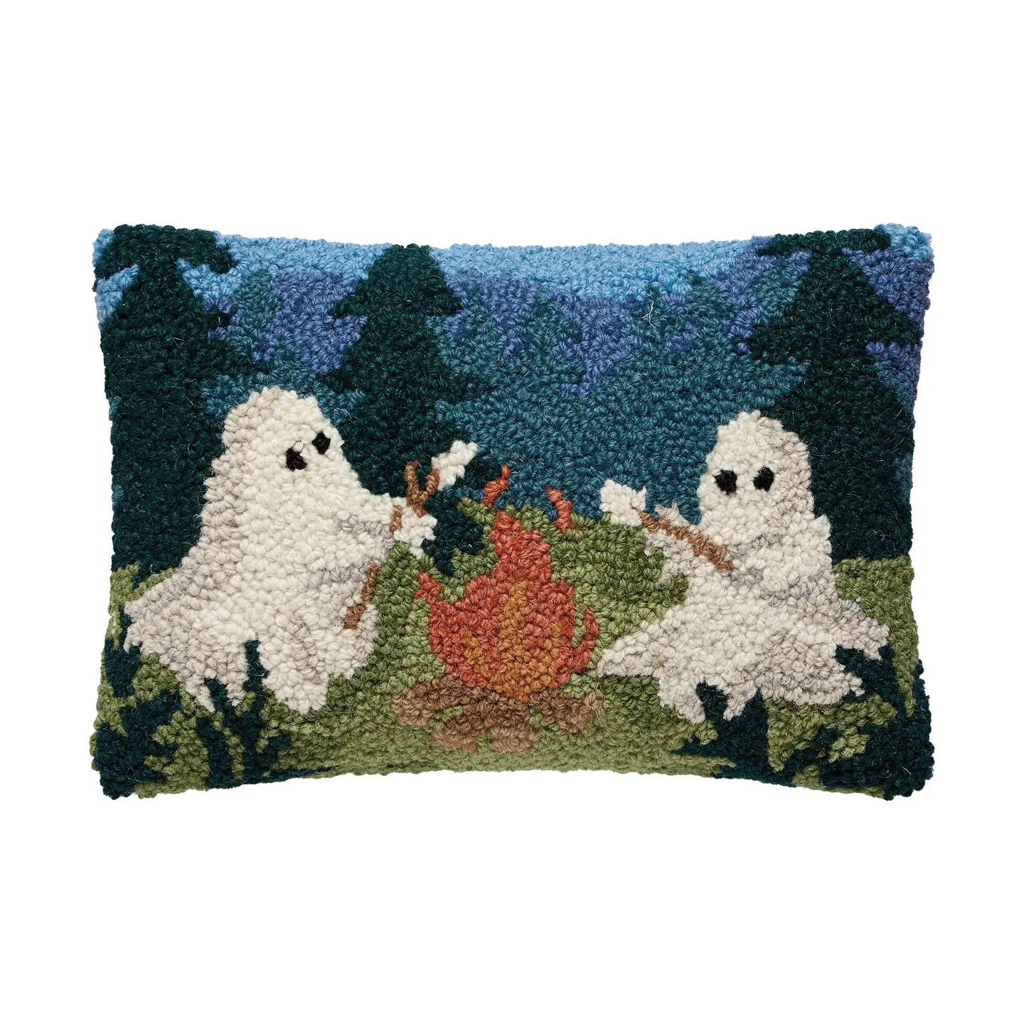 BOO Hooked Pillow