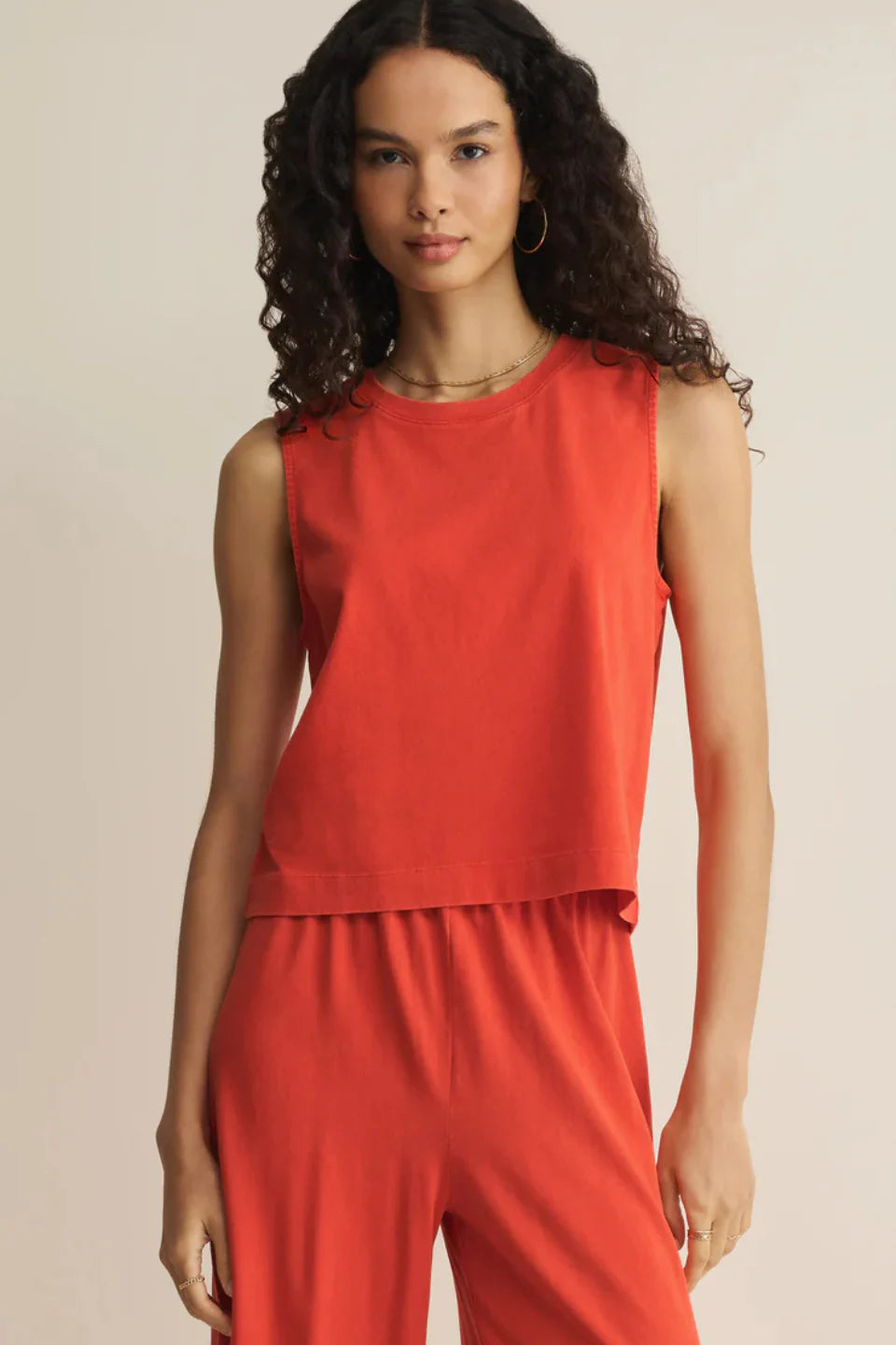 Sloane Jersey Muscle Tank