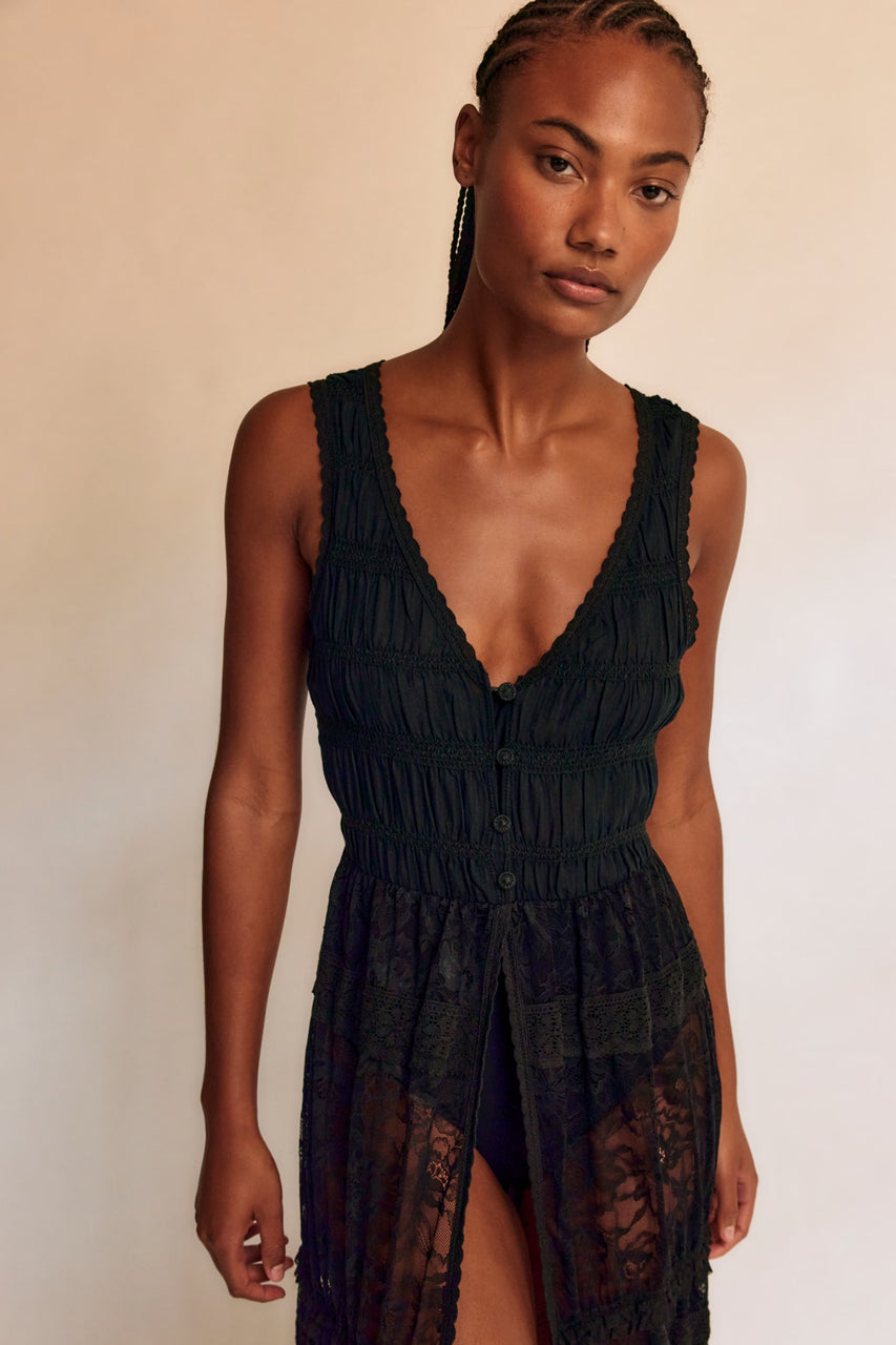 Sweet Saloon Sleeveless Maxi