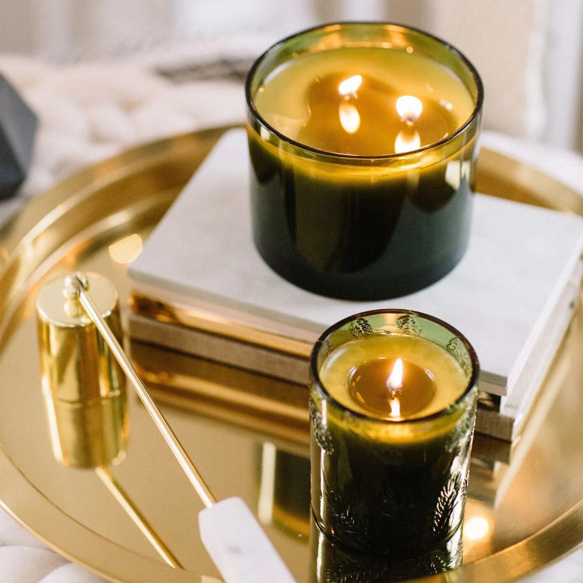 Frasier Fir Green 3 Wick Candle