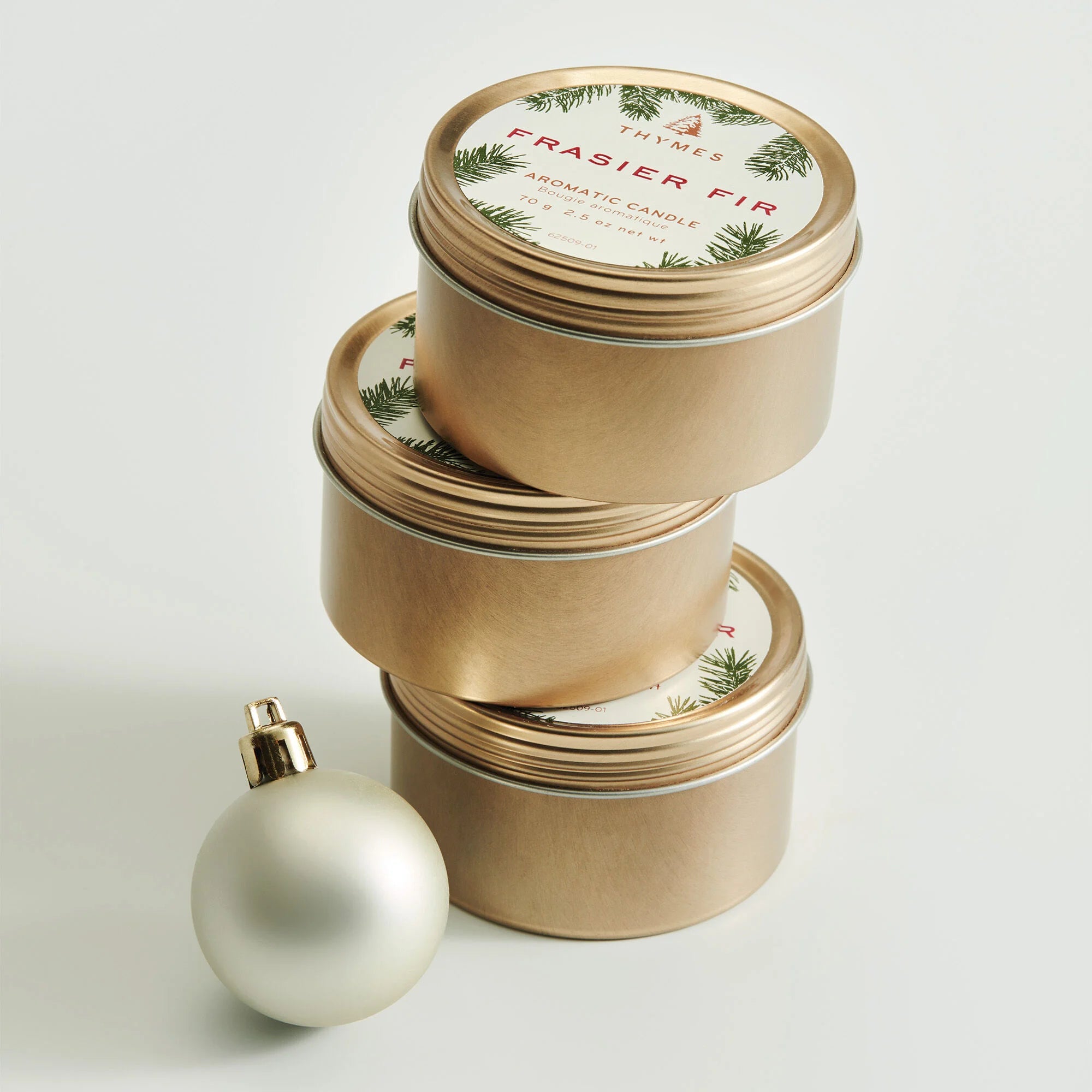 Frasier Fir Gold Travel Tin