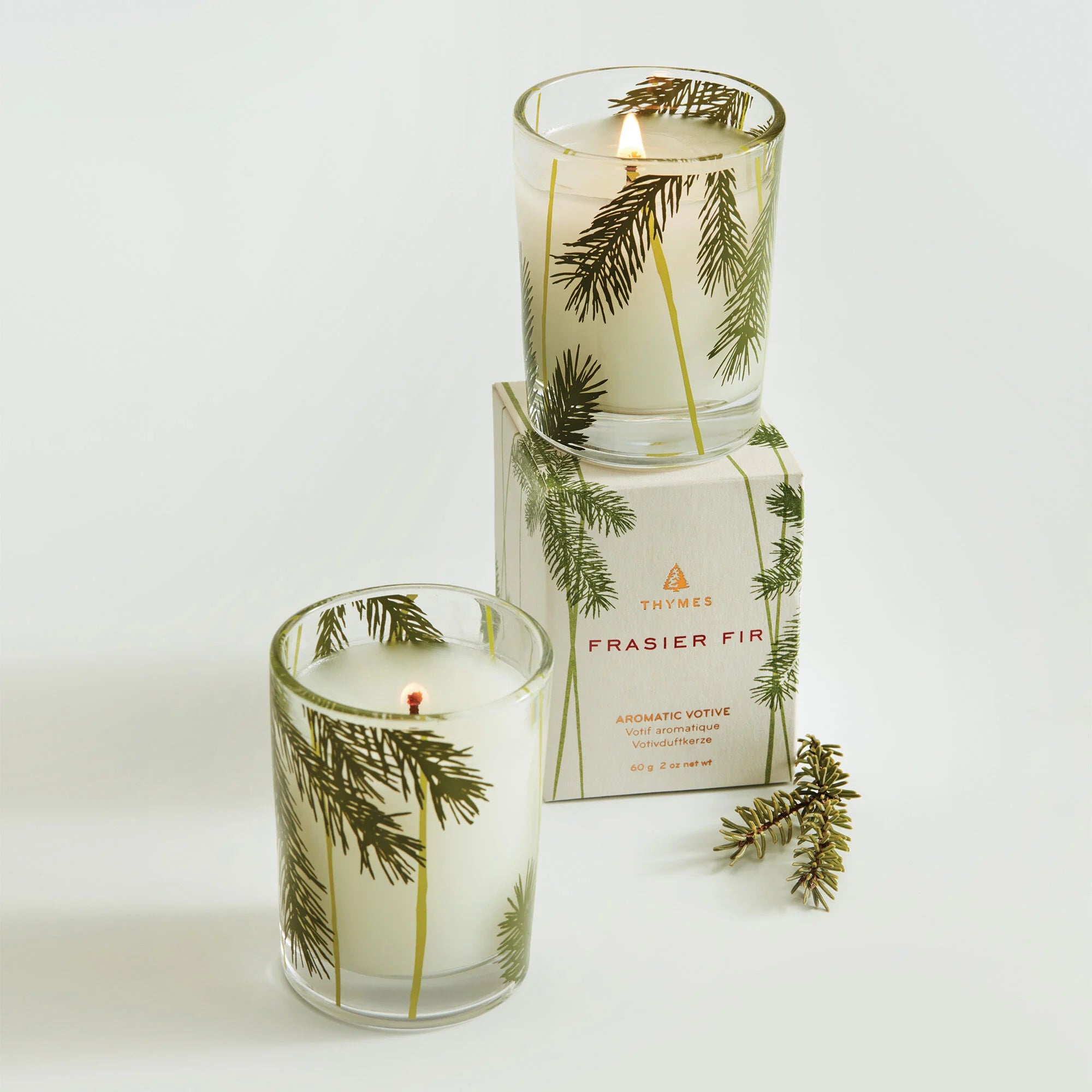 Frasier Fir Pine Needle Votive Candle 60g