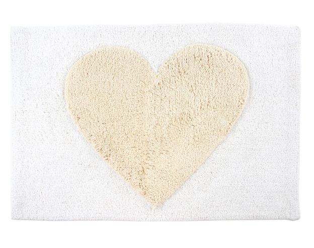 Heart Bath Mat