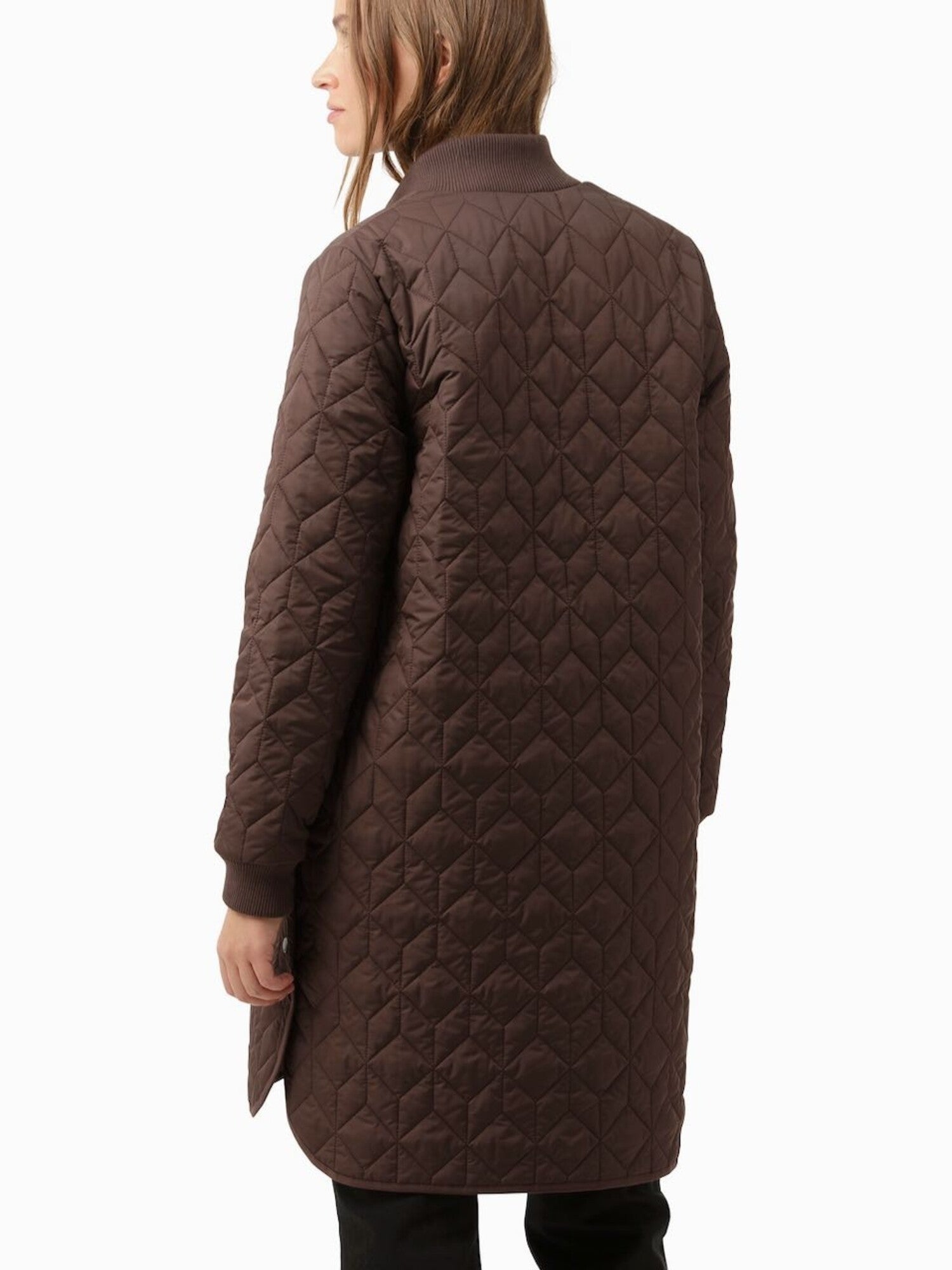 Ilse Jacobsen Long Quilted Coat ART06