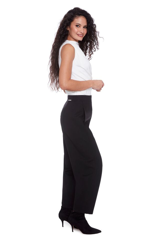 Barry Ponte Barrel Wide Leg Pant