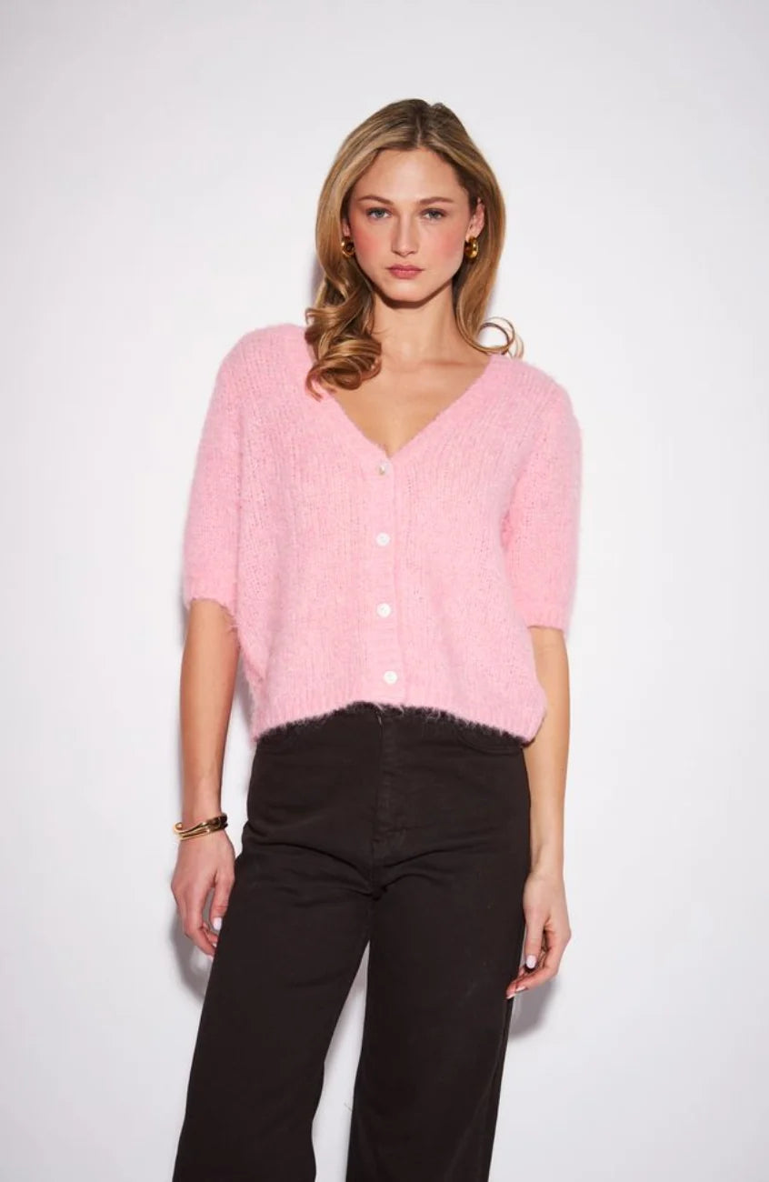 the Nora Blush Sweater