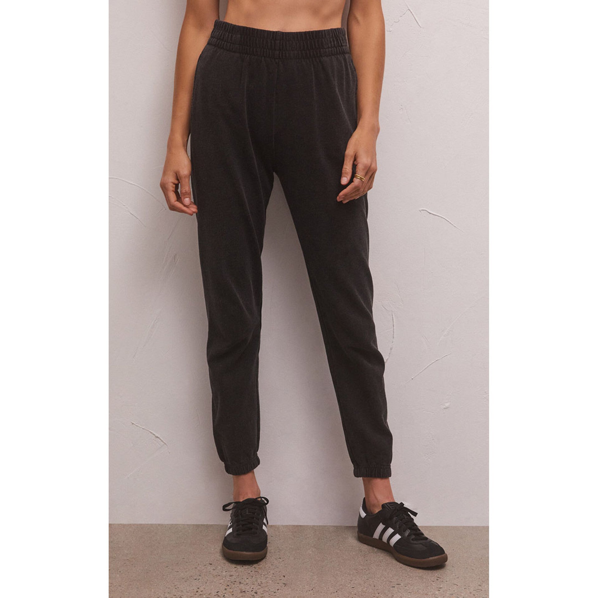 Slim Fit Knit Denim Jogger