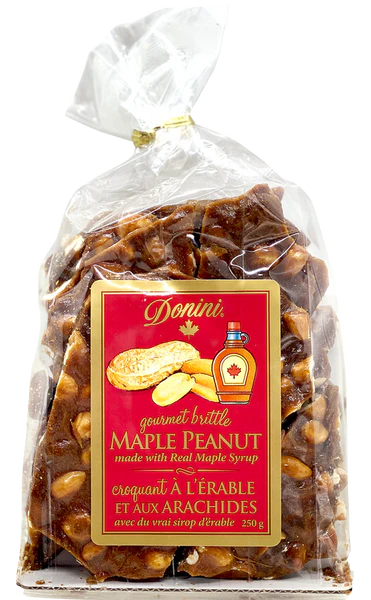 Gourmet Maple Peanut Brittle