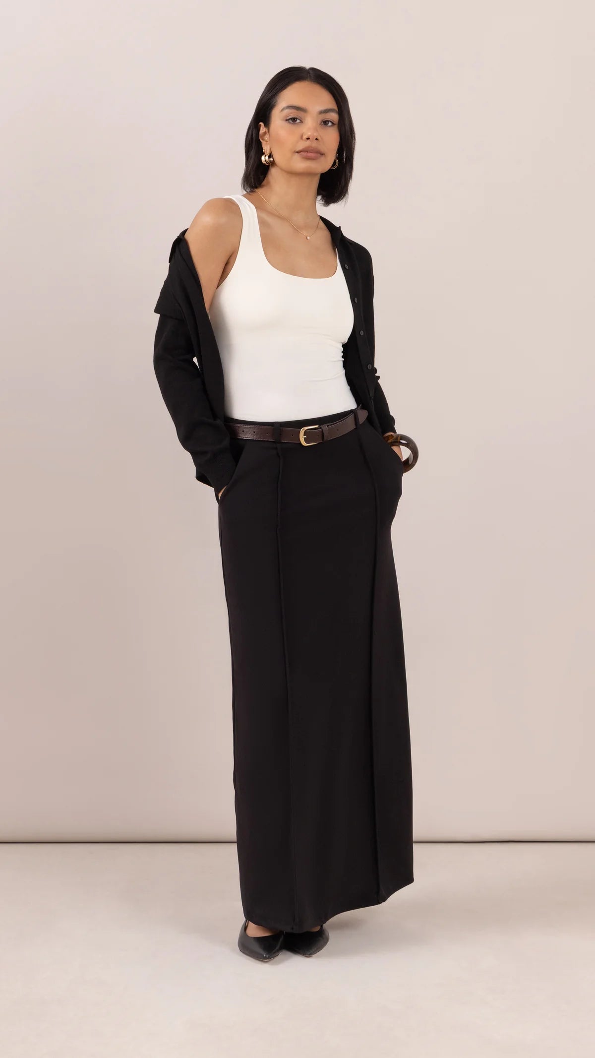 Maren Belted Skirt