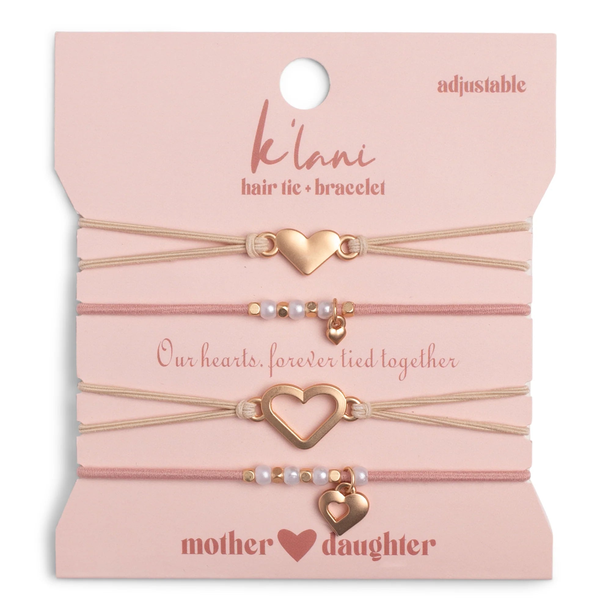 Mother\Daughter Hair Tie Bracelets