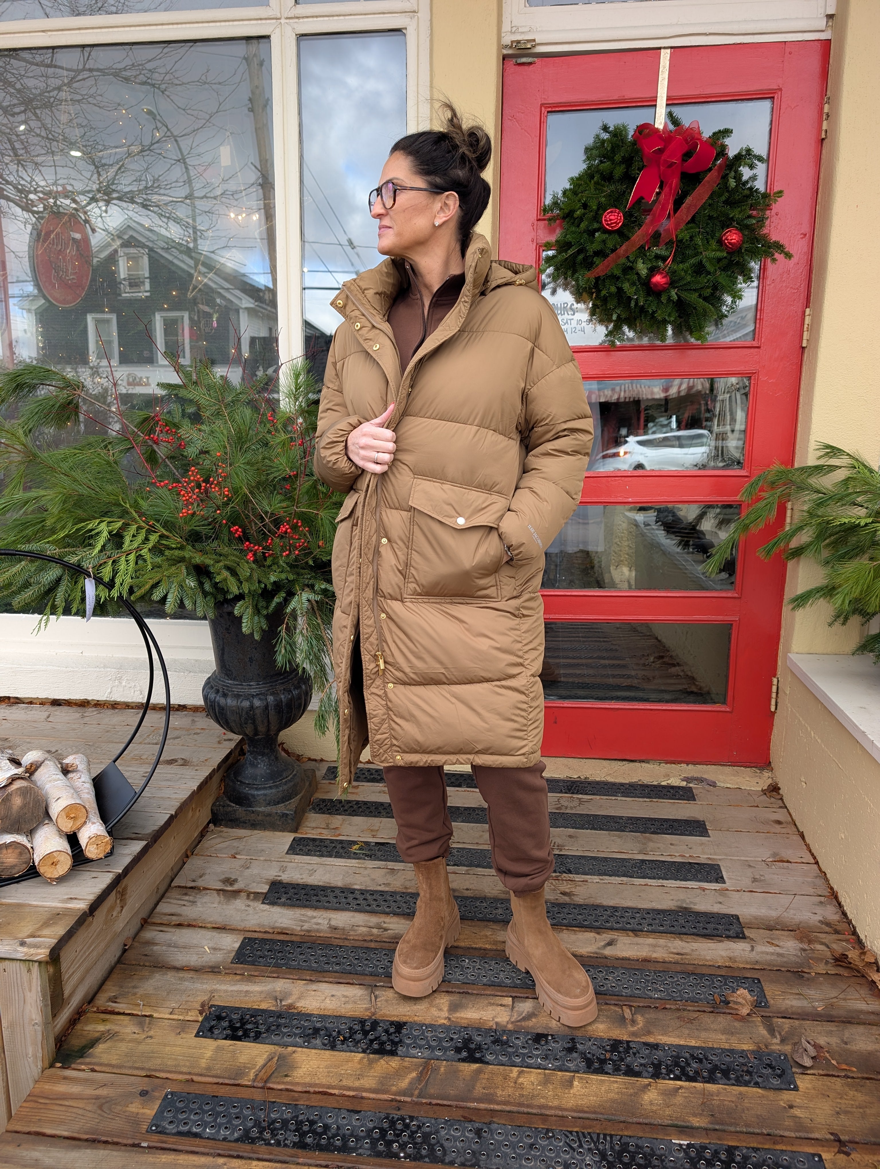 Else Jacobsen Long Padded Coat