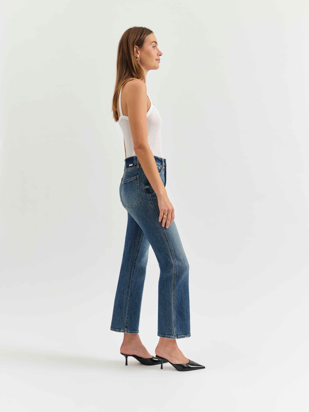 Soho High Rise Ankle Flare
