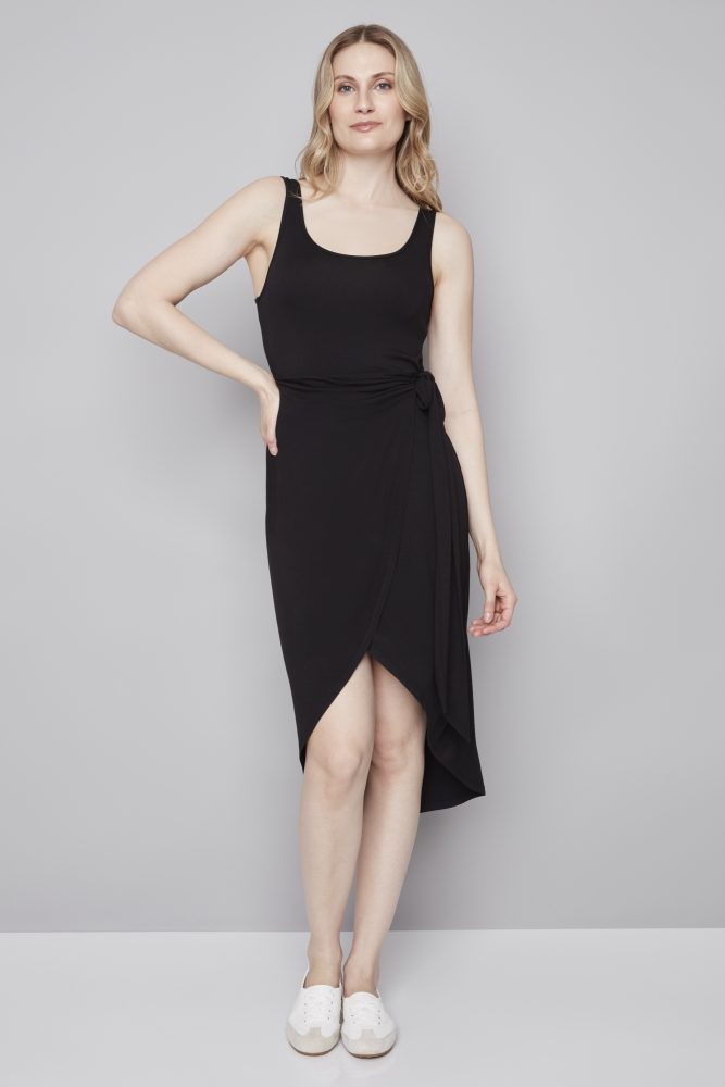 Skylar Sleeveless Wrap Dress