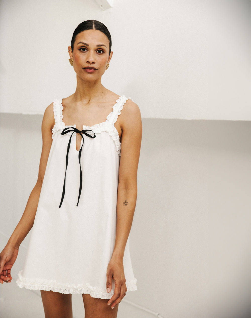 Baby Doll Ruffle Dress