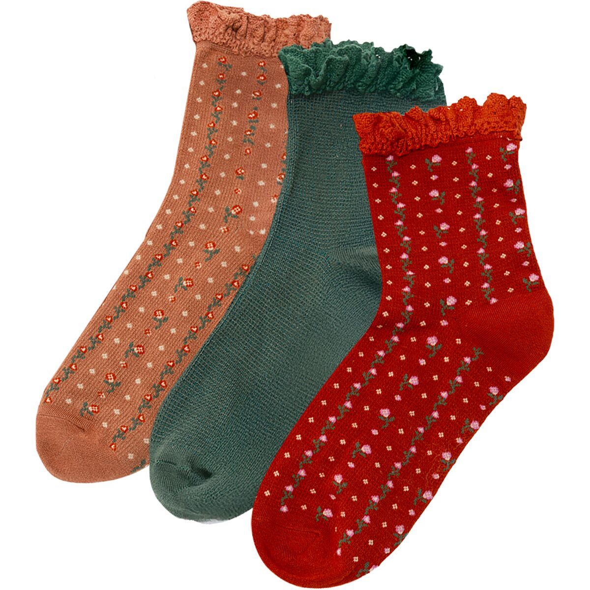 Ruffle Sock 3pk