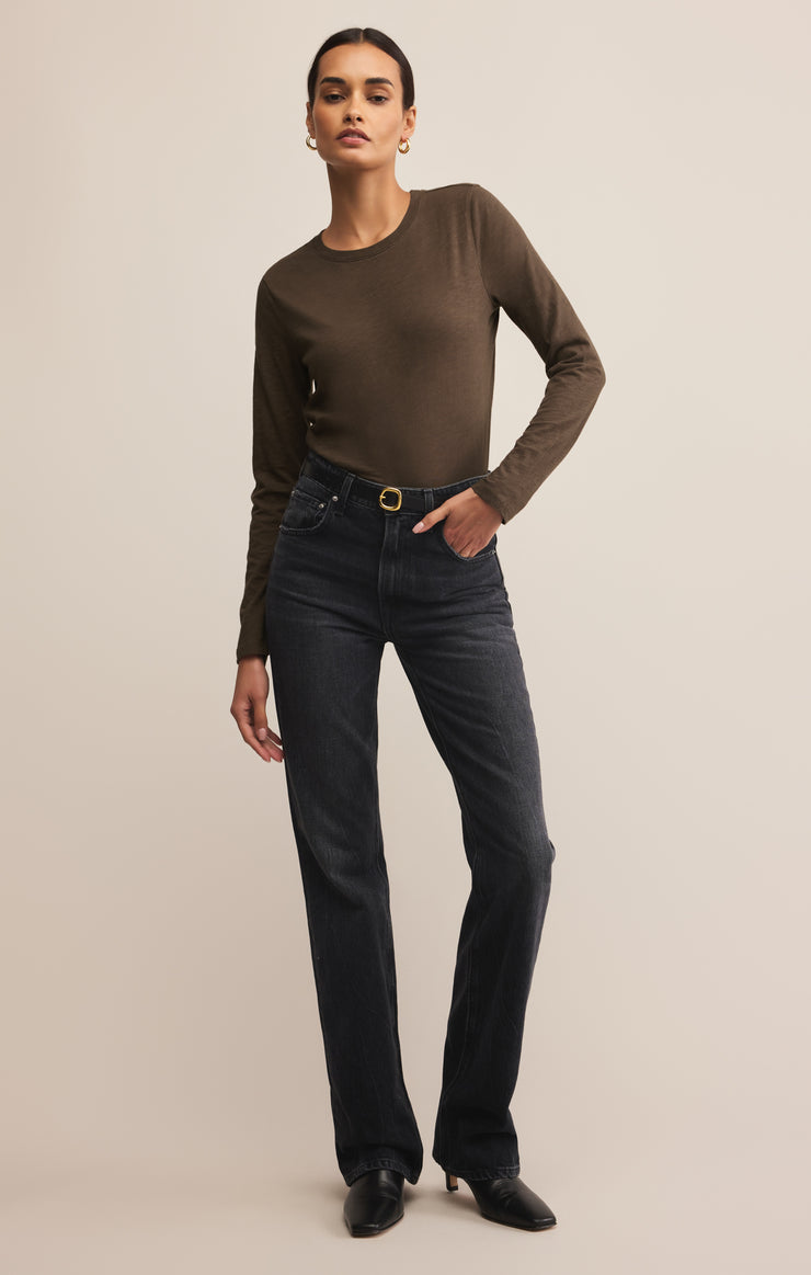Modern Slub Long Sleeve Tee