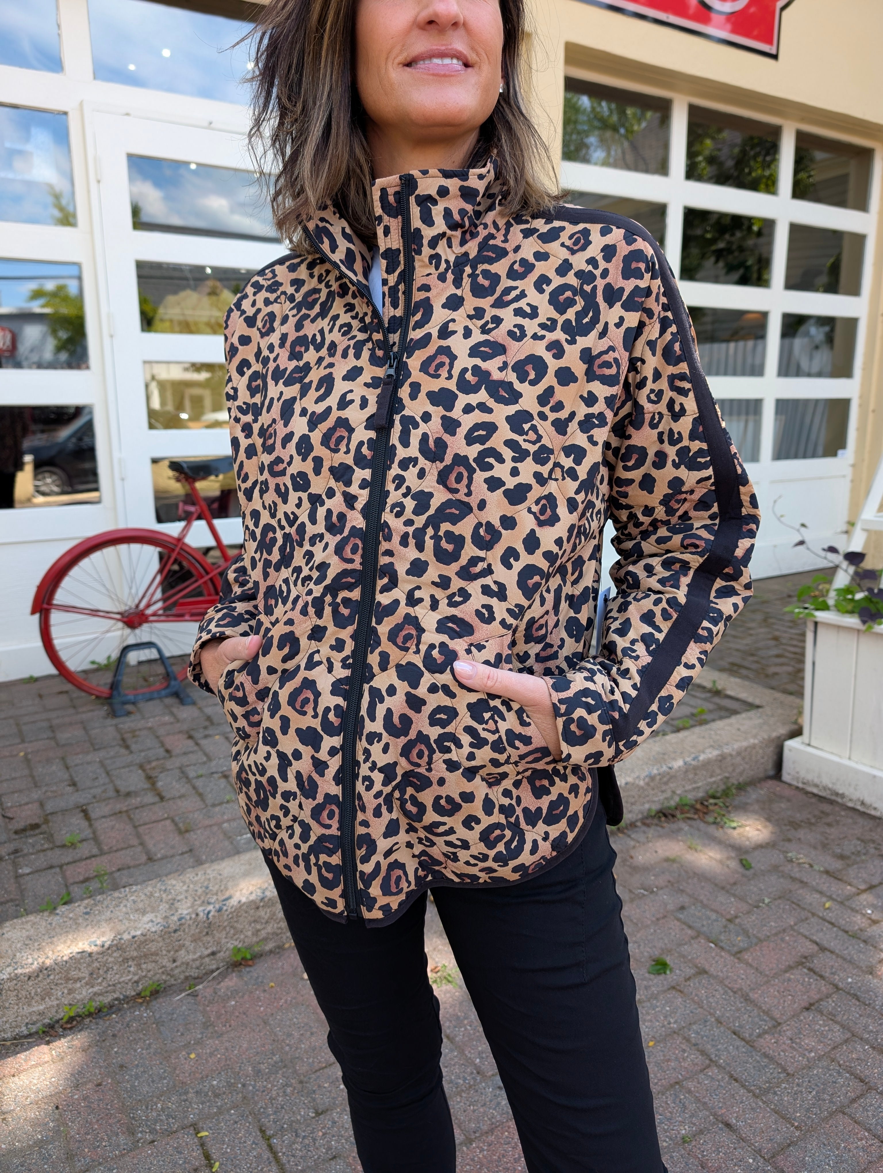 Lightweight Drop Shoulder Quilted Puffer