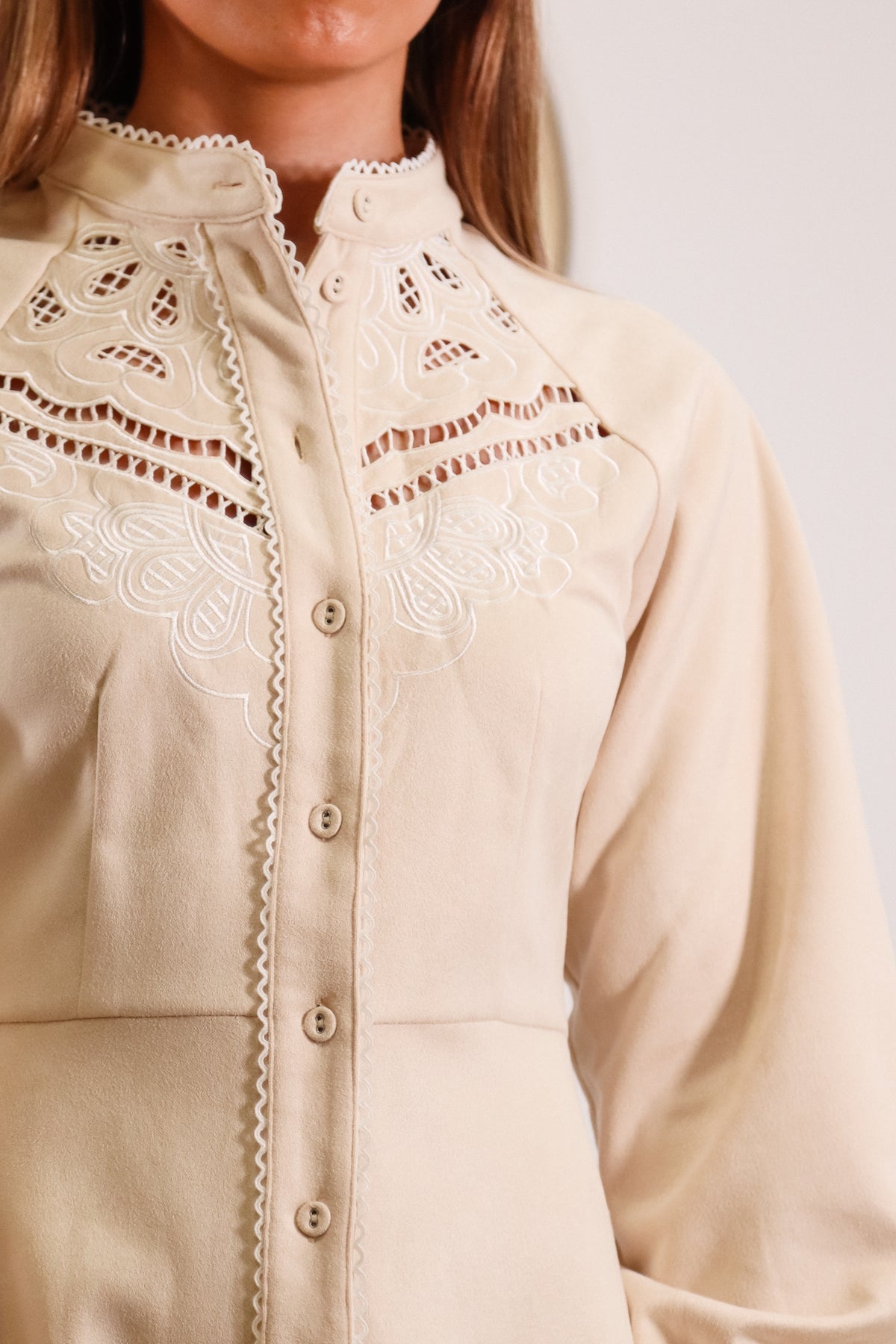 Far West Embroidered Dress